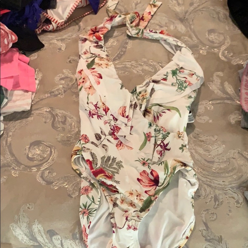 Carmen Marc Valvo swimsuit